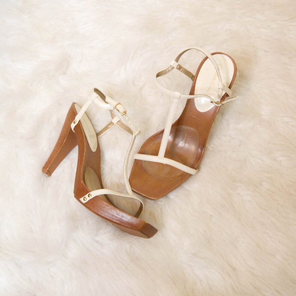 Summer strappy heals